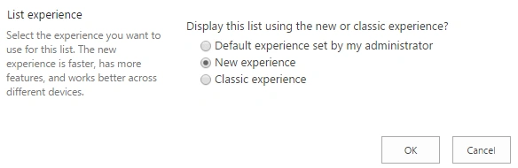 Experience