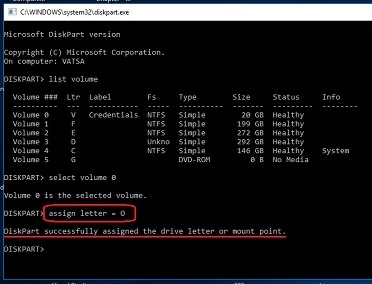 Assign letter