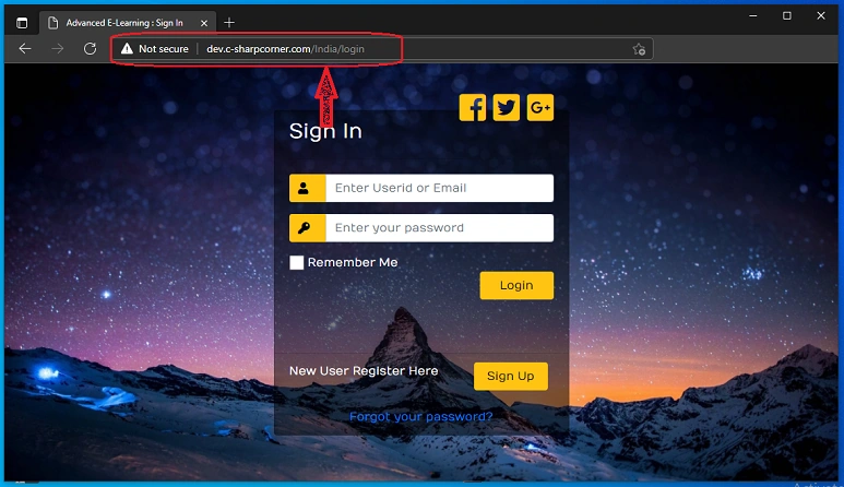 Your Custom Advanced URL