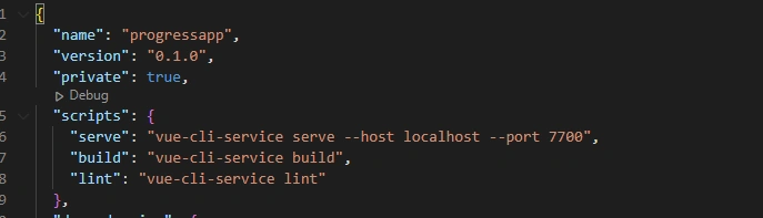 How to Change Port Number in Vue.js App