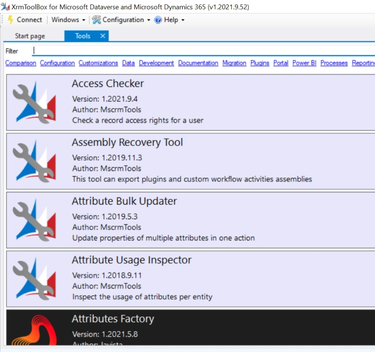 How to change the Tools order in Dynamics 365 CE XrmToolBox