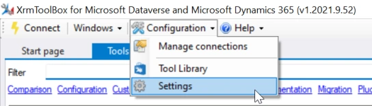 How to change the Tools order in Dynamics 365 CE XrmToolBox