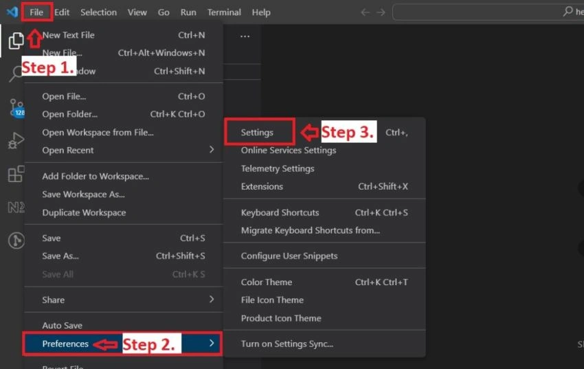 How To Change the VSCode Terminal Font Size