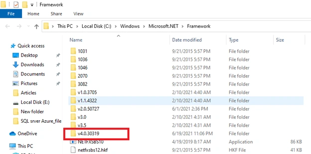 How To Check .NET Framework Version On Windows 10