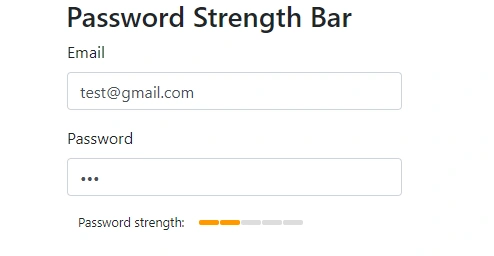 How To Check Password Strength Meter In Angular 8