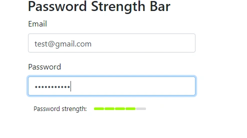 How To Check Password Strength Meter In Angular 8