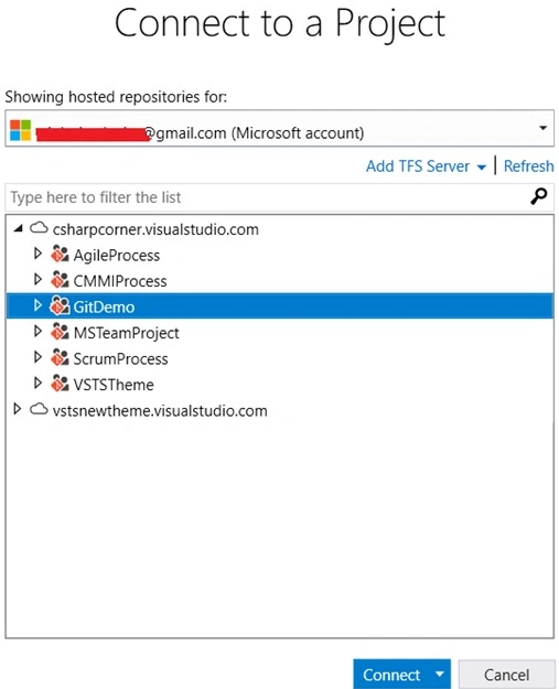 Click to connect