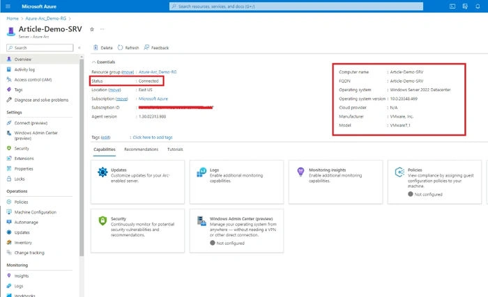 Configure and Onboarding VMs to Azure Arc Hybrid