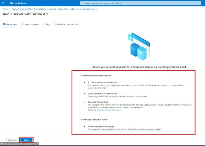 Configure and Onboarding VMs to Azure Arc Hybrid