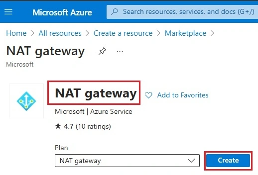 NAT Gateway