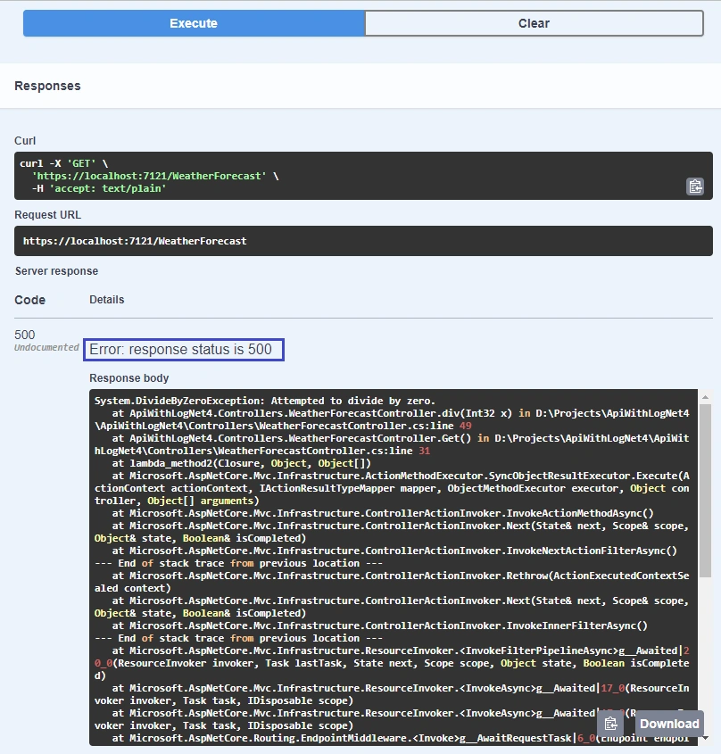 Configure Log4net In .NET 7 API