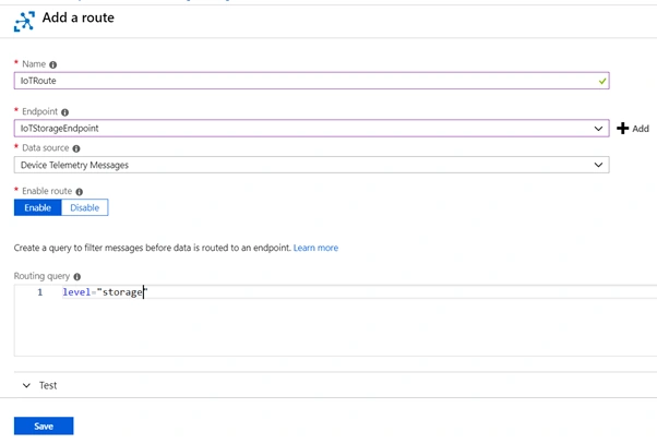 How To Configure Message Routing With IoT Hub