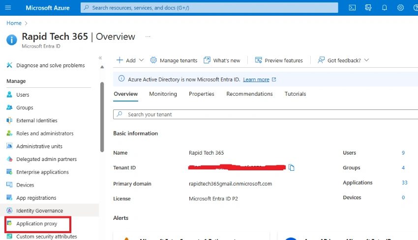 Application Proxy