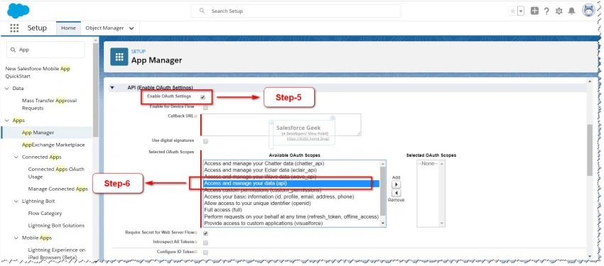 How to Configure Salesforce Connected Apps for REST API Integration