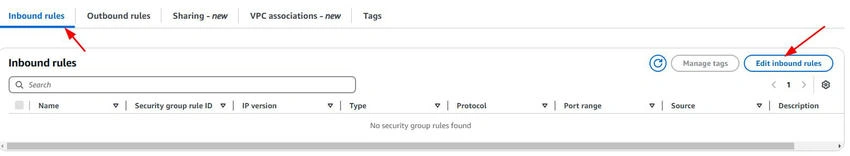Inbound tab