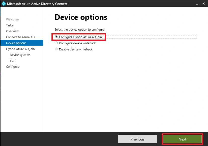 How to Configuring Hybrid Azure AD Join Devices in a Managed Domain