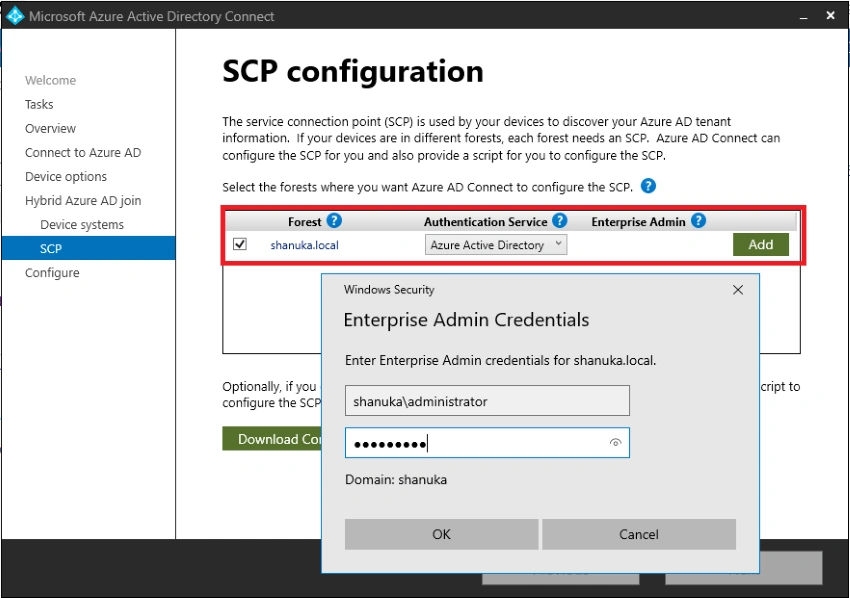 How to Configuring Hybrid Azure AD Join Devices in a Managed Domain