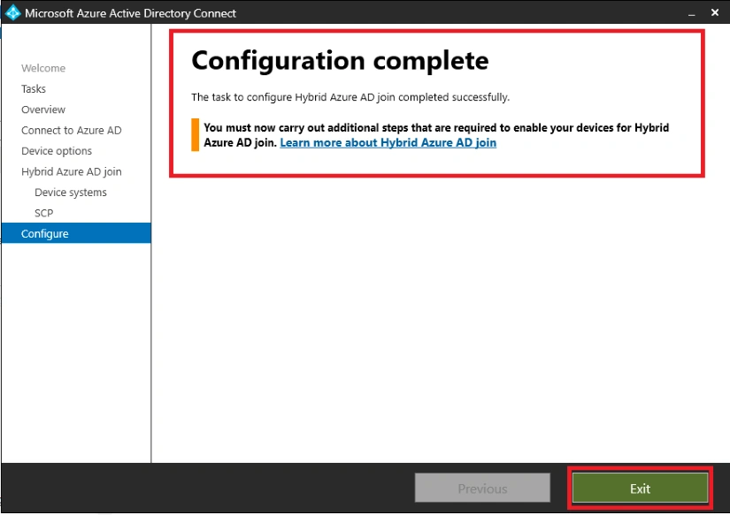 How to Configuring Hybrid Azure AD Join Devices in a Managed Domain