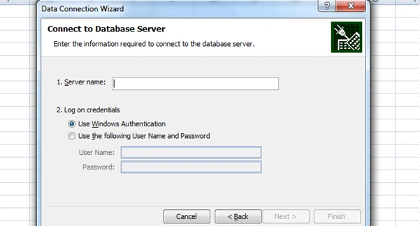 How To Connect And Load Data From MS SQL Server To Microsoft Excel