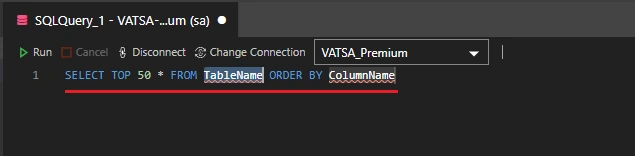 Let's check our custom code snippet