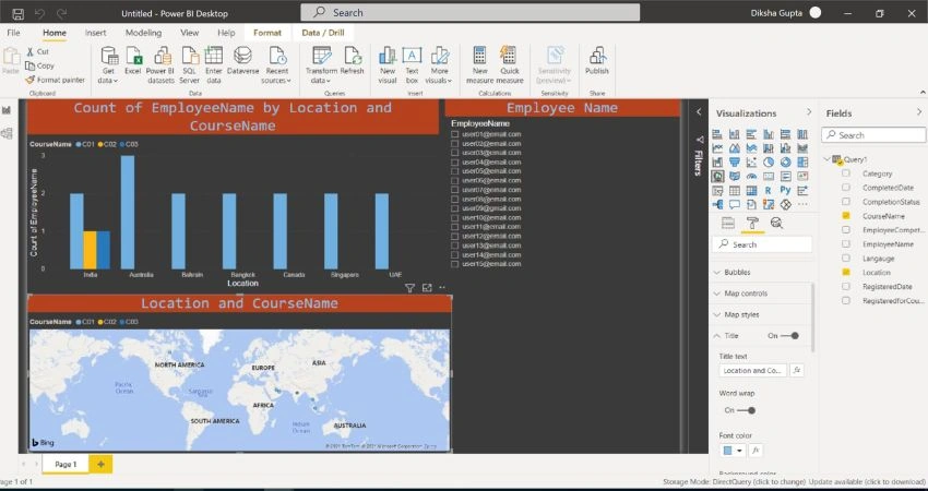 How to connect Azure SQL Data with Power BI via Direct Query