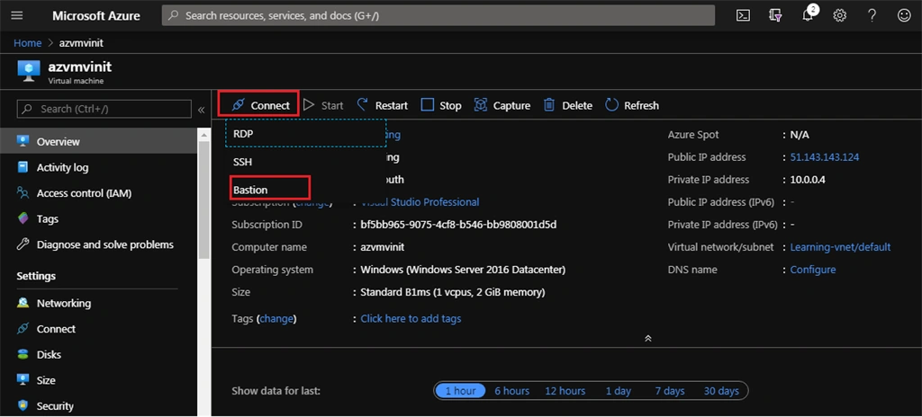 How To Connect Azure Virtual Machine Within Corporate Firewall Security Restrictions