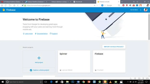Firebase Console