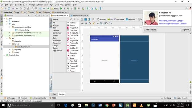 Firebase In Android Studio