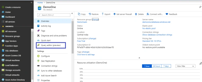 How To Create SQL Database In Azure And Connect With SQL Server Management Studio