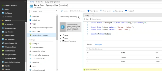 How To Create SQL Database In Azure And Connect With SQL Server Management Studio