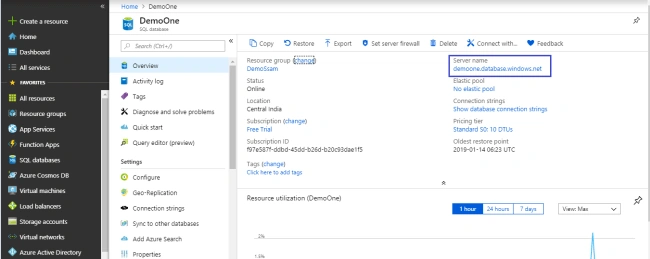 How To Create SQL Database In Azure And Connect With SQL Server Management Studio