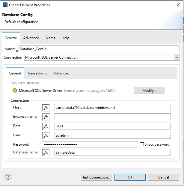 How to Connect to Azure SQL Database with MuleSoft