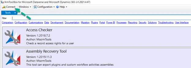 How to connect to Microsoft Dataverse in XrmToolBox using Microsoft Login Control