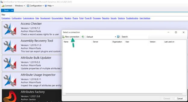 How to connect to Microsoft Dataverse in XrmToolBox using Microsoft Login Control