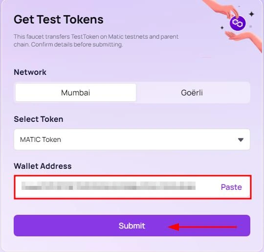 Polygon faucet