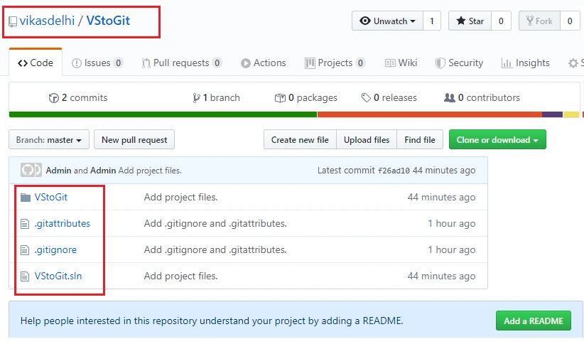 How To Connect Visual Studio Project To GitHub