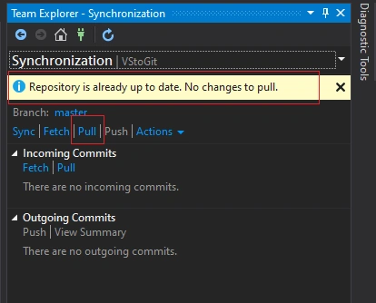How To Connect Visual Studio Project To GitHub