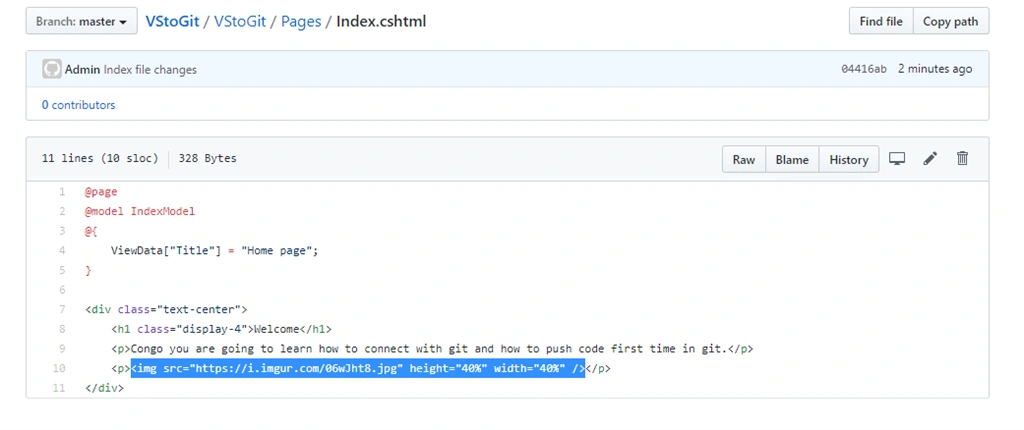 How To Connect Visual Studio Project To GitHub