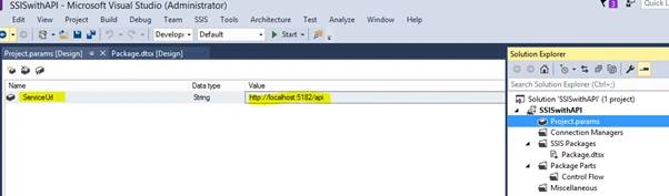 SSIS project