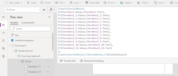 How To Convert Out Of The Box PowerApps Dropdown To Checkboxes