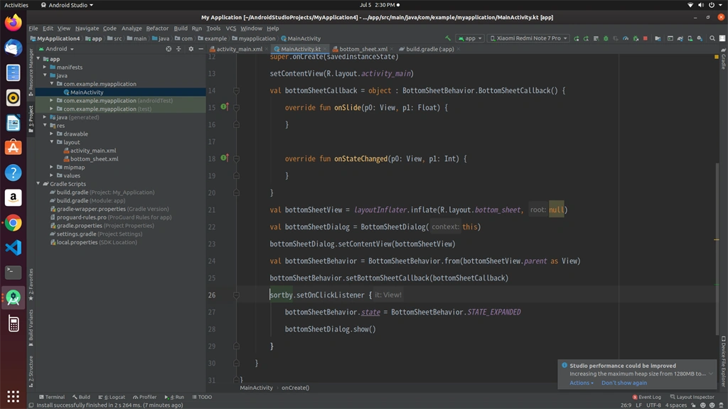How To Create A BottomSheet Picker Using Kotlin