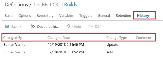 How To Create A Build Definition In TFS 2015, Adding Tasks And Setting Build Menu Options