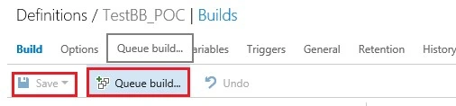 How To Create A Build Definition In TFS 2015, Adding Tasks And Setting Build Menu Options
