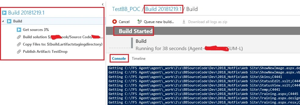 How To Create A Build Definition In TFS 2015, Adding Tasks And Setting Build Menu Options