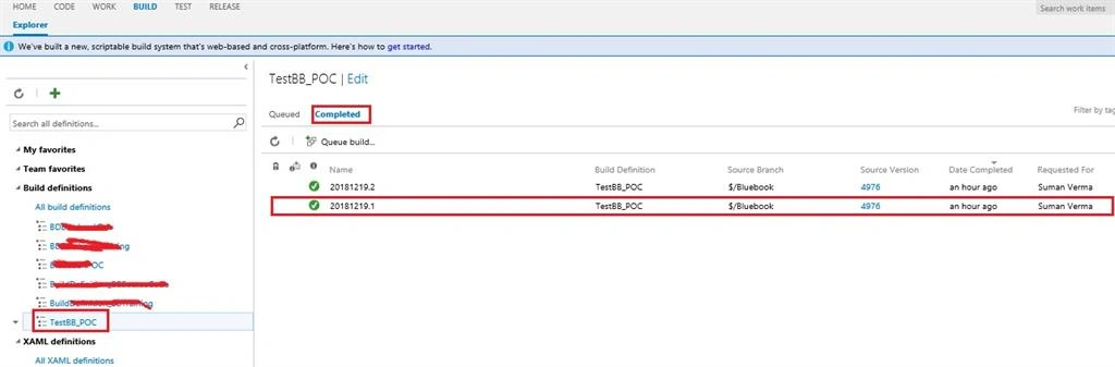 How To Create A Build Definition In TFS 2015, Adding Tasks And Setting Build Menu Options
