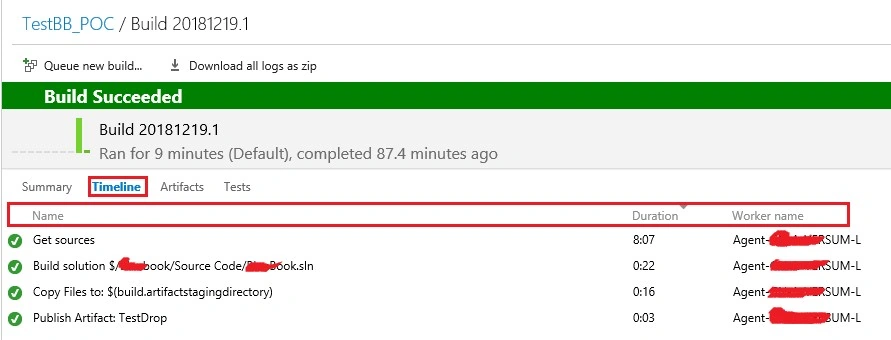 How To Create A Build Definition In TFS 2015, Adding Tasks And Setting Build Menu Options