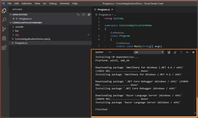 How To Create A C# Console Application And Debug In Visual Studio Code