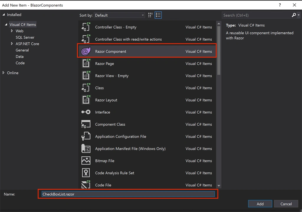 How To Create A Checkbox List In Blazor