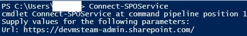 Connect SPO service