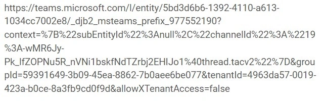 How To Create A Deep Link To A Specific Record In The Teams PowerApps?